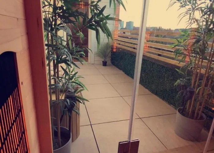 Apartamento Penthouse With Sauna, Balcony And Free Coffe