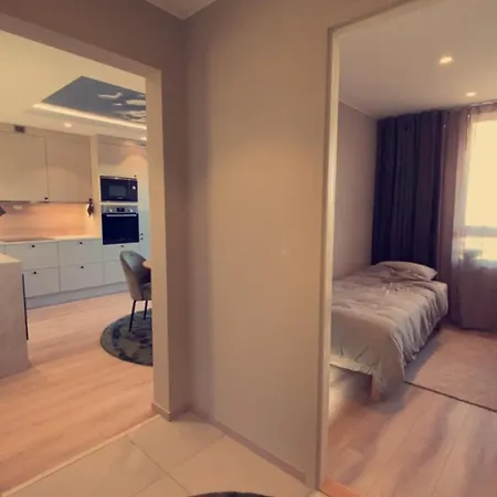 Penthouse With Sauna, Balcony And Free Coffe Apartament Bergen