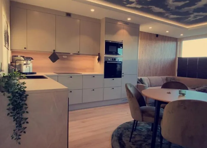 Penthouse With Sauna, Balcony And Free Coffe * Bergen